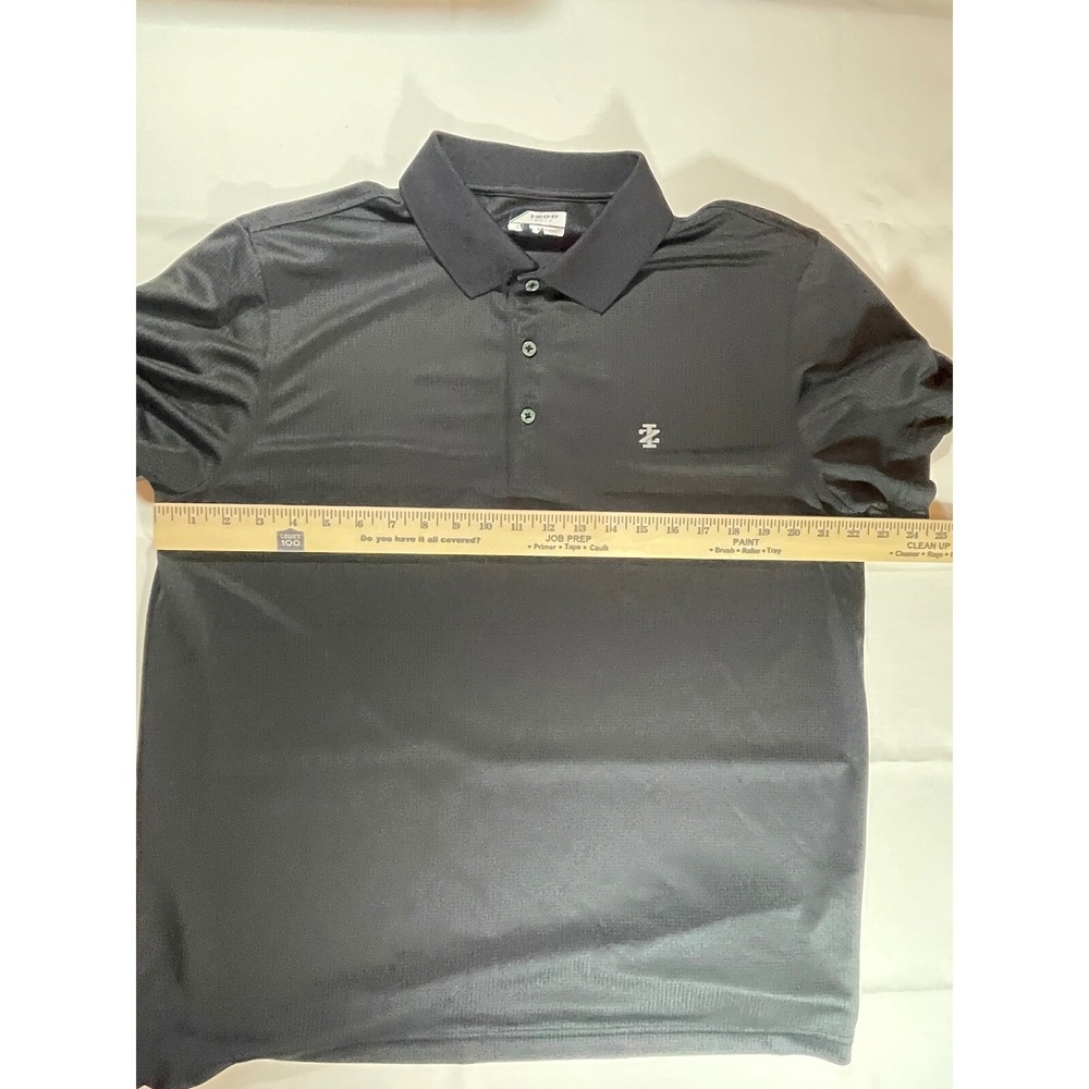 IZOD Golf Polo Shirt Performance Athletic Training Gray Large - Picture 4 of 5